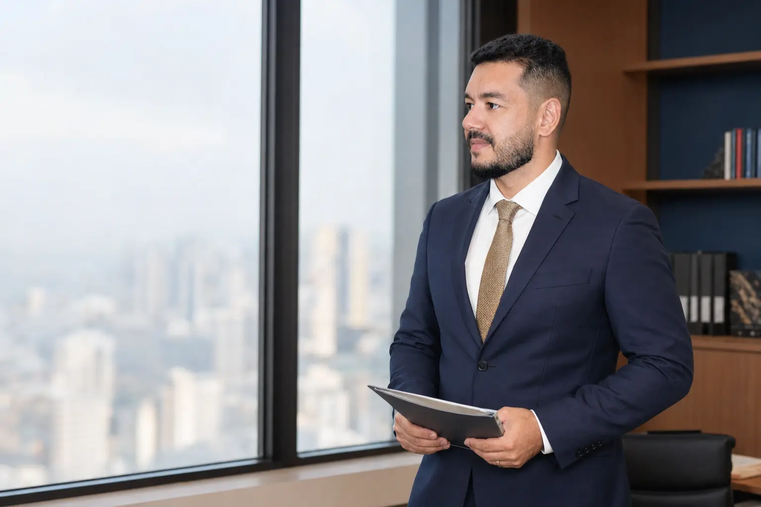 Leonardo Silva de Sousa em atendimento consultivo